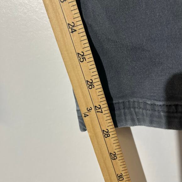 Duluth Trading Cargo Pants Flex Fire Hose Double Knee Gray Workwear Men’s 34x30 - Picture 6 of 7